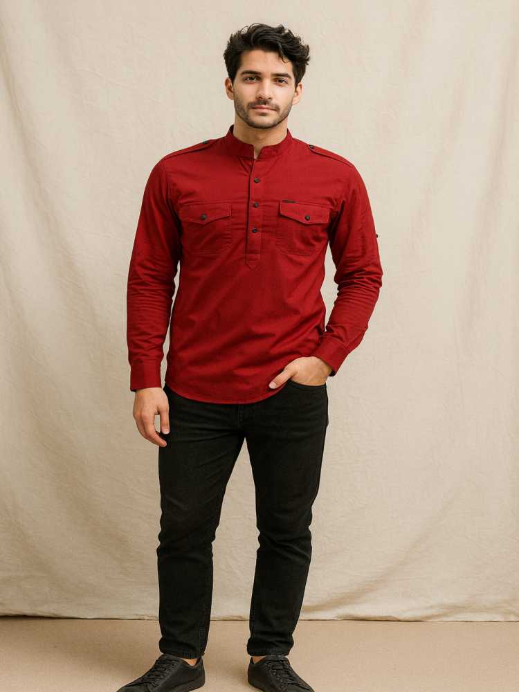 Men's Short Kurta