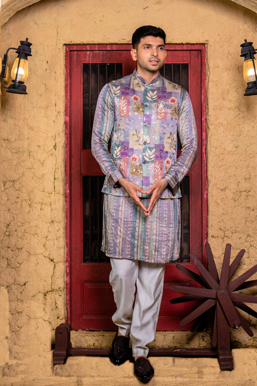 Classic Kurta Jacket Set - Crafted Just for You. Minimum Delivery: 20 Days