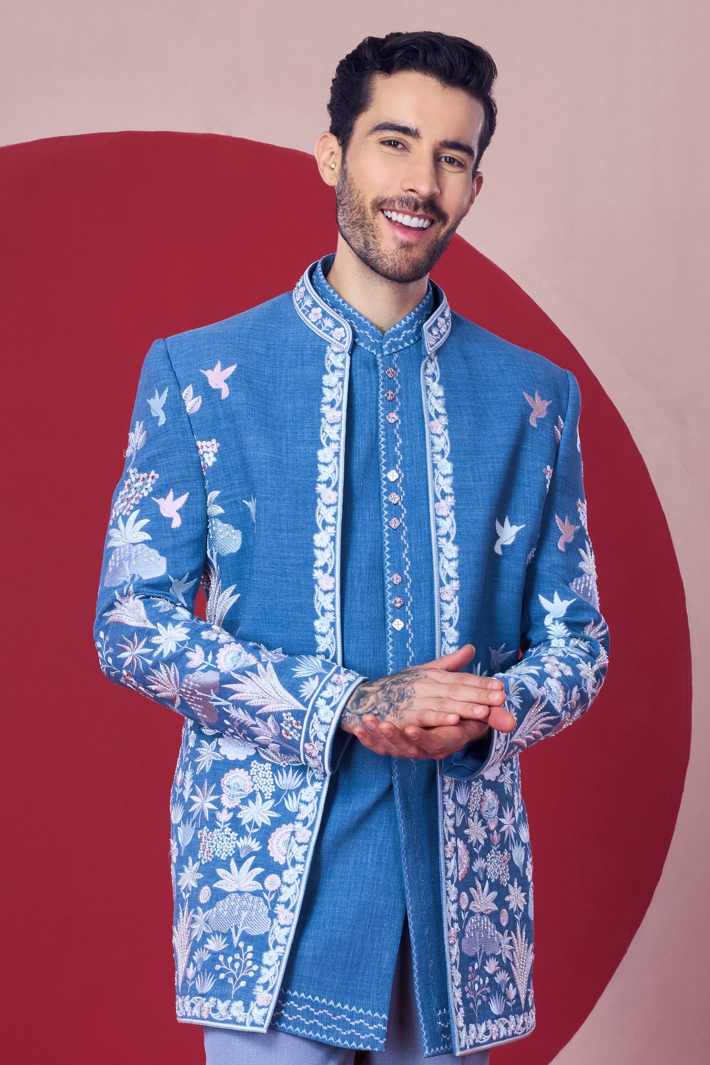 Matka Silk Thread Work Jodhpuri - Crafted Just for You. Minimum Delivery: 20 Days