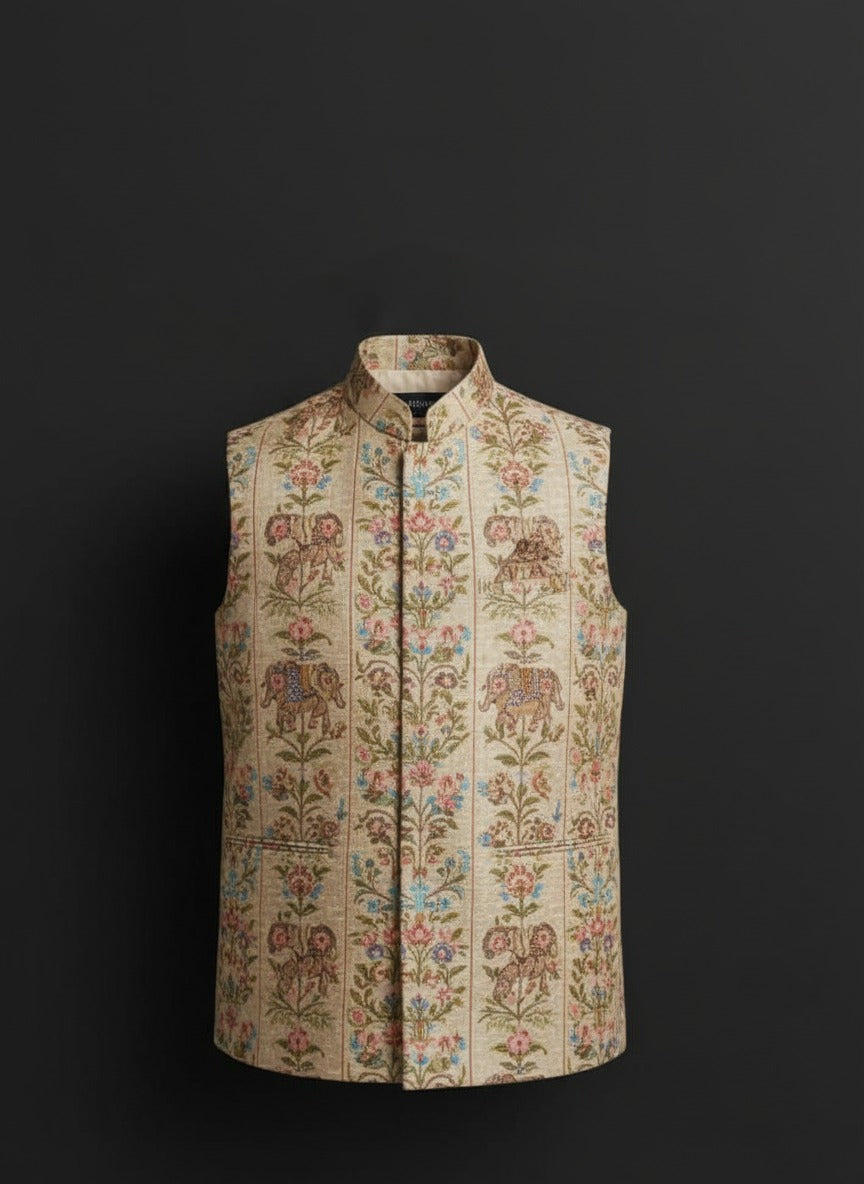 Men’s Regal Printed Modi Jacket – Crafted Just for You.