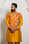 Classic Kurta Jacket Set - Crafted Just for You. Minimum Delivery: 20 Days