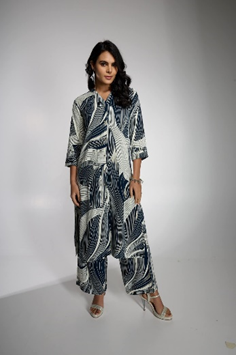 Feather Print Coard Set