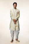 Royal Cream Sherwani- Crafted Just for You. Minimum Delivery: 20 Days