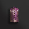 Royal Purple Brocade Nehru Jacket – Golden Zari Elegance