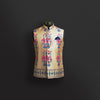 Beige Multicolor Embroidered Nehru Jacket – Festive Classic
