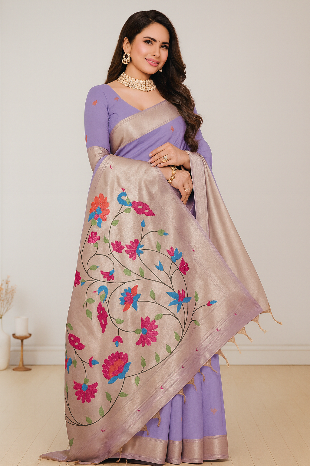 Elina Paithani - Saree