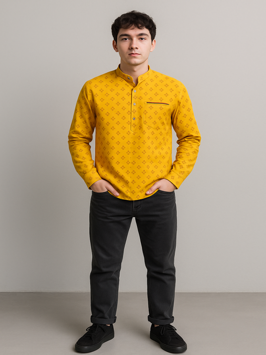 Men's Short Kurta