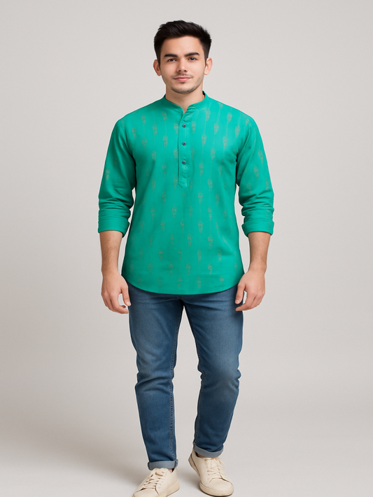 Men's Short Kurta
