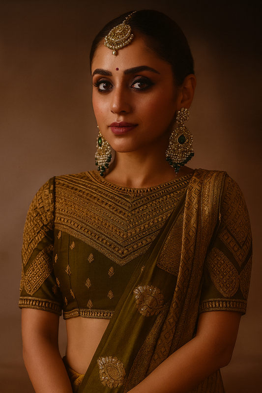 Luxurious silk Saree
