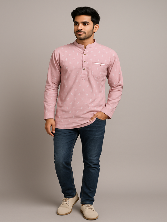 Men's Short Kurta