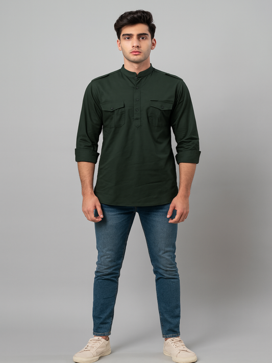 Men's Short Kurta