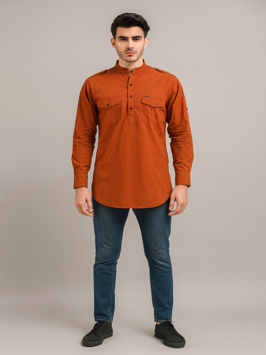 Men's Short Kurta