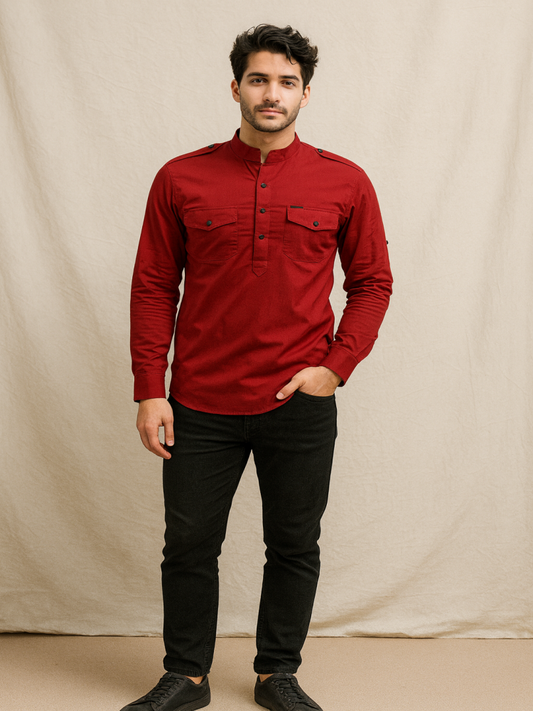 Men's Short Kurta