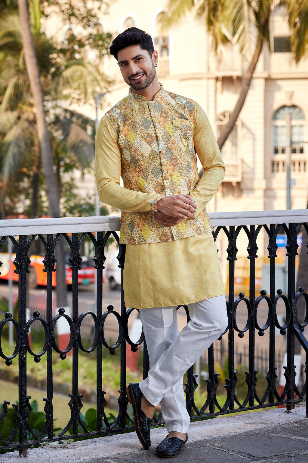 Classic Kurta Jacket Set
