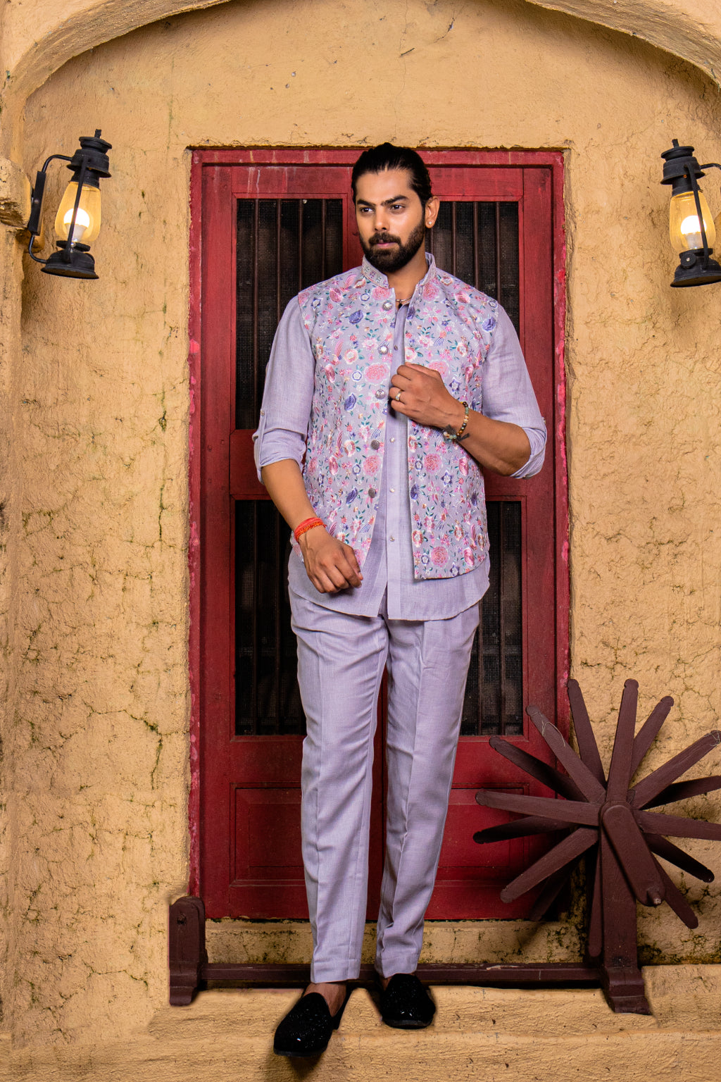 Classic Kurta Jacket Set - Crafted Just for You. Minimum Delivery: 20 Days