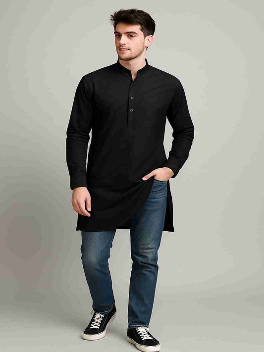 Men's short kurta