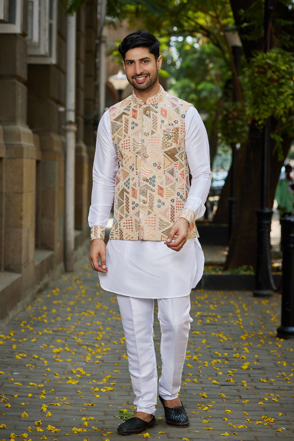 Classic Kurta Jacket Set