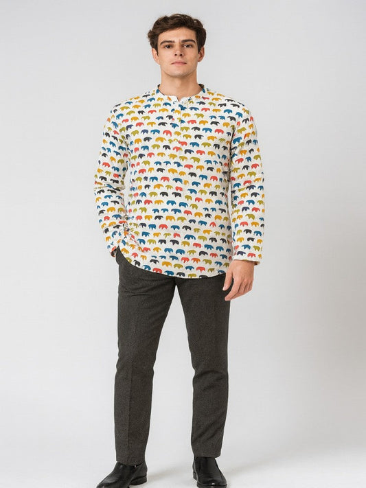 Men's Short Kurta