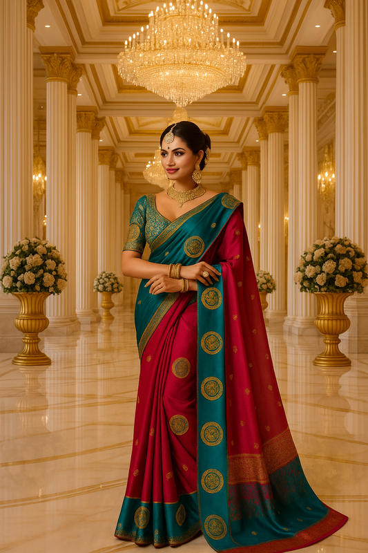 Luxurious silk Saree