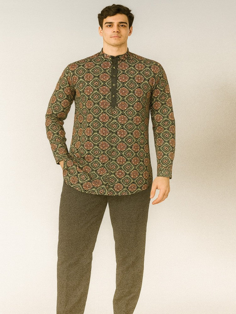 Men's Short Kurta