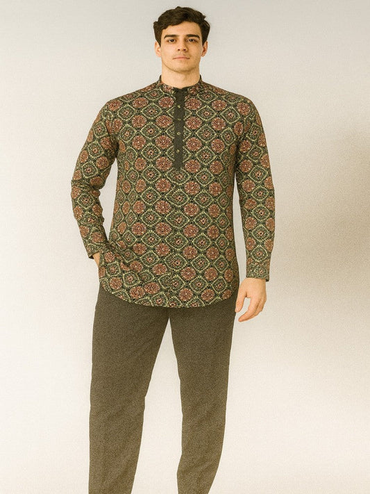 Men's Short Kurta