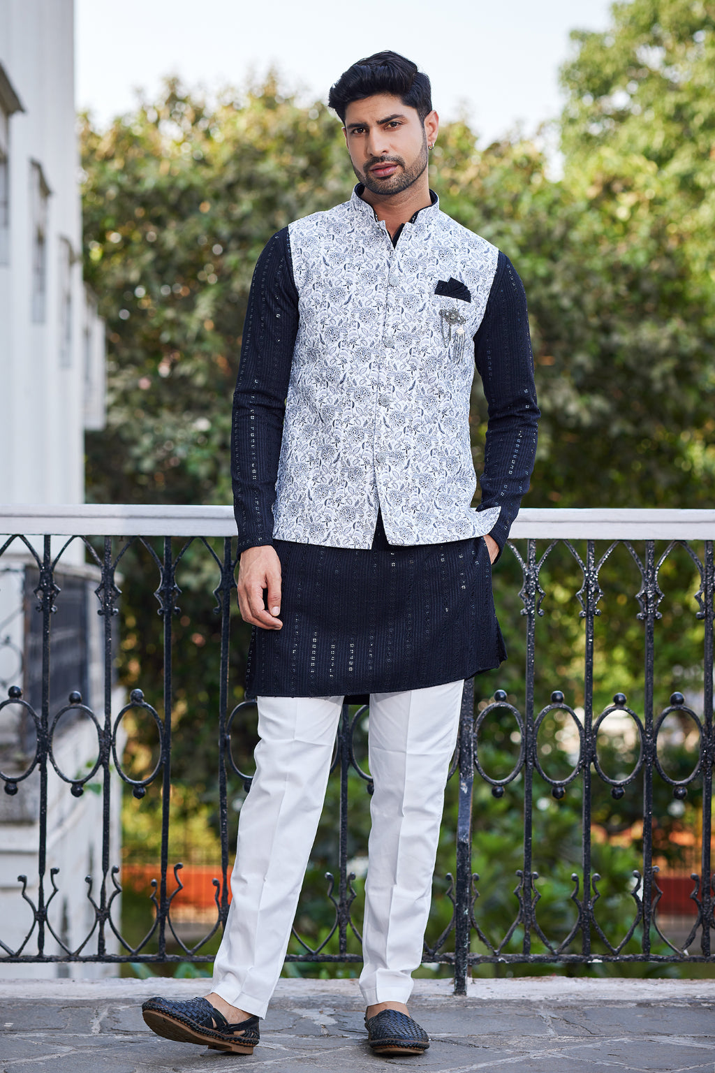 Classic Kurta Jacket Set - Crafted Just for You. Minimum Delivery: 20 Days
