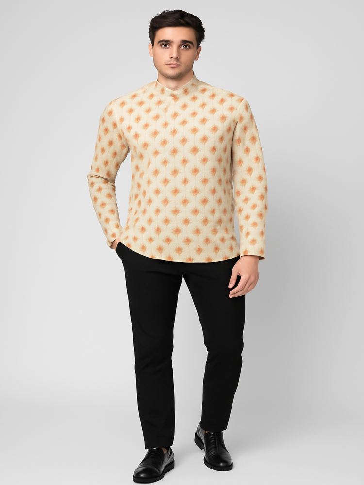 Mens Short Kurta