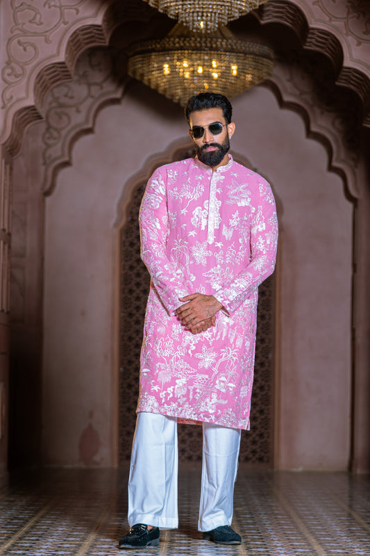 Stylish Printed Kurta - Crafted Just for You. Minimum Delivery: 20 Days