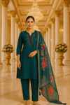 Dupatta Bottom Set
