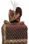 Elegant Traditional Turban with Shawl for Men – Perfect for Weddings & Festive Wear