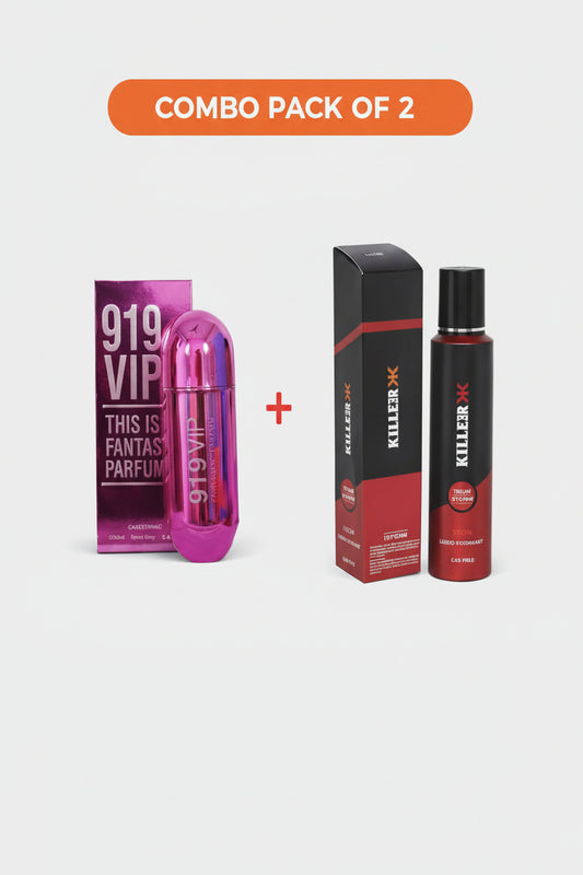 Perfume + Deodorant - Combo Pack of 2