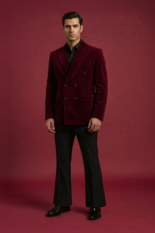 Dhoorandar Maroon Suit