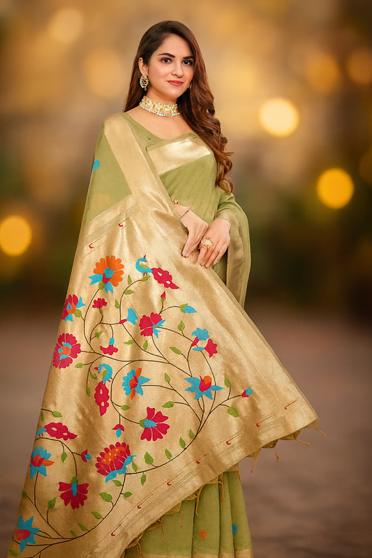 Elina Paithani - Saree