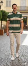 Striped Polo T-Shirt