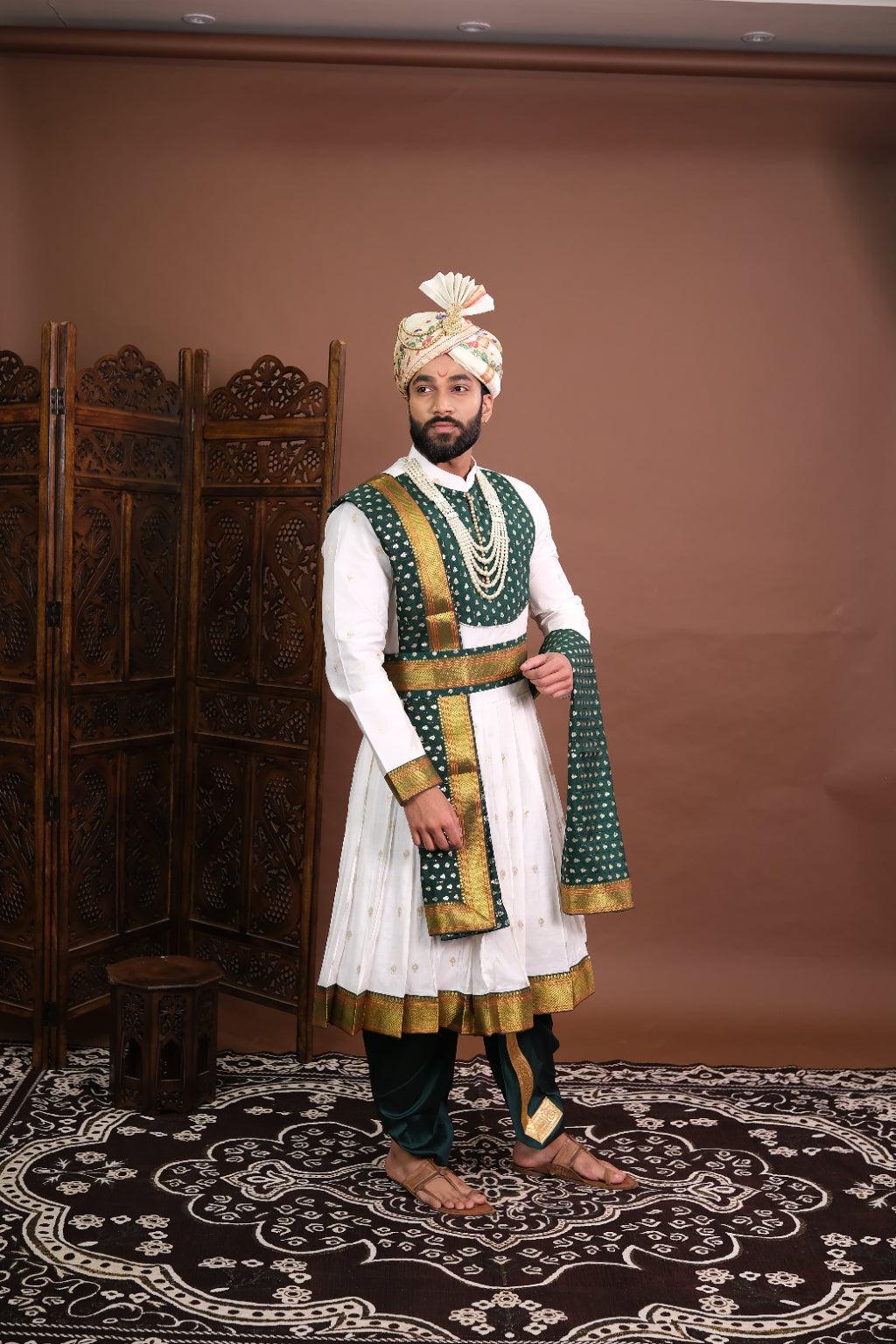 Classic Traditional Men’s Wedding Outfit