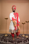 Exclusive Traditional Sherwani With Stole & Bottom