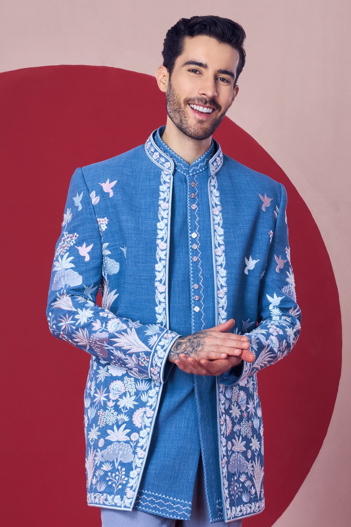 Matka Silk Thread Work Jodhpuri - Crafted Just for You. Minimum Delivery: 20 Days