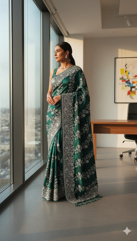 Gold Silk Saree