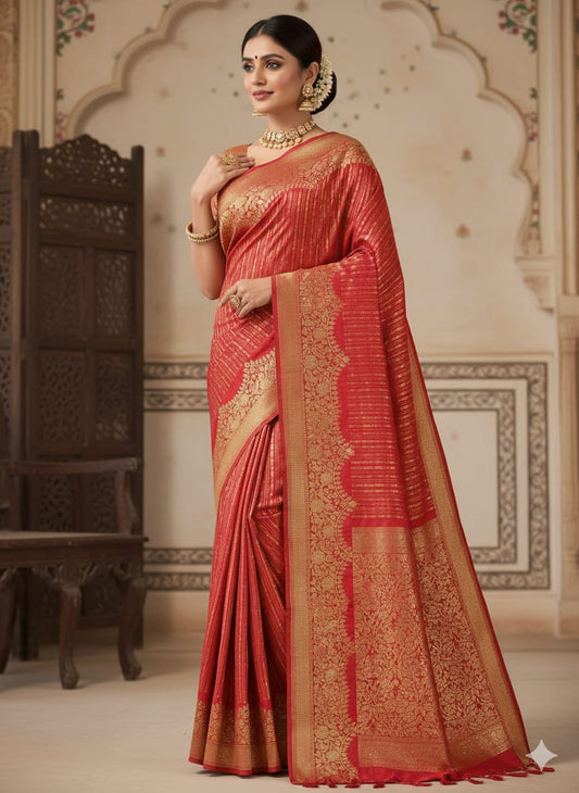 Paris Gold Saree