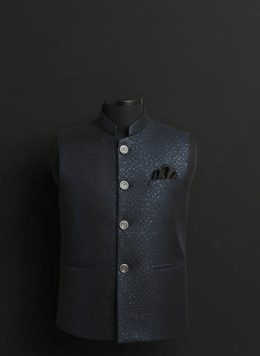 Elegance with regal printed Modi jacket – Crafted Just for You.