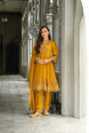 Elegant Anarkali-style Suit Set