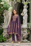 Royal Purple Anarkali Suit