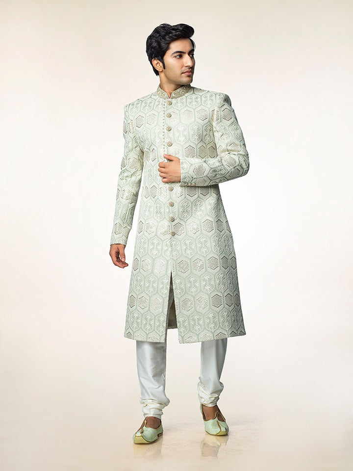 Royal Embroidered Sherwani - Crafted Just for You. Minimum Delivery: 20 Days