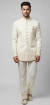 Elegant White Jodhpuri Suit -Crafted Just for You.