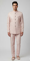 Elegant Pink Jodhpuri Suit -Crafted Just for You.