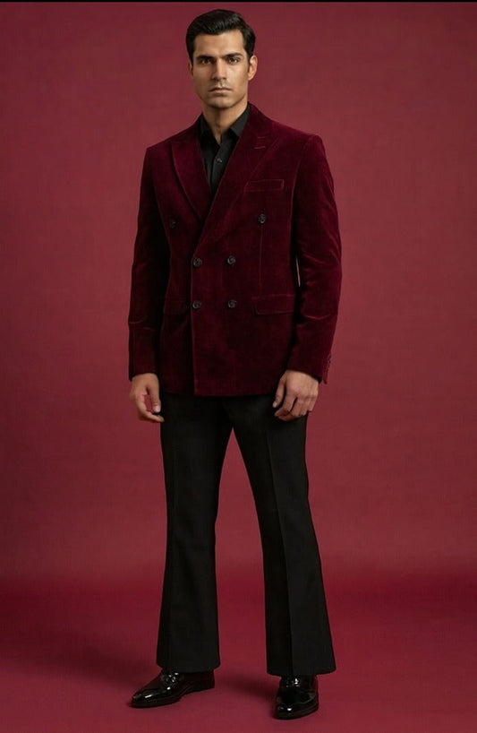 Dhoorandar Maroon Suit