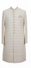 Men’s Ivory Heavy Embroidered Sherwani Royal Wedding Wear