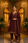 Dupatta Bottom Set