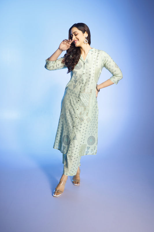 Feather Cotton Coard Set