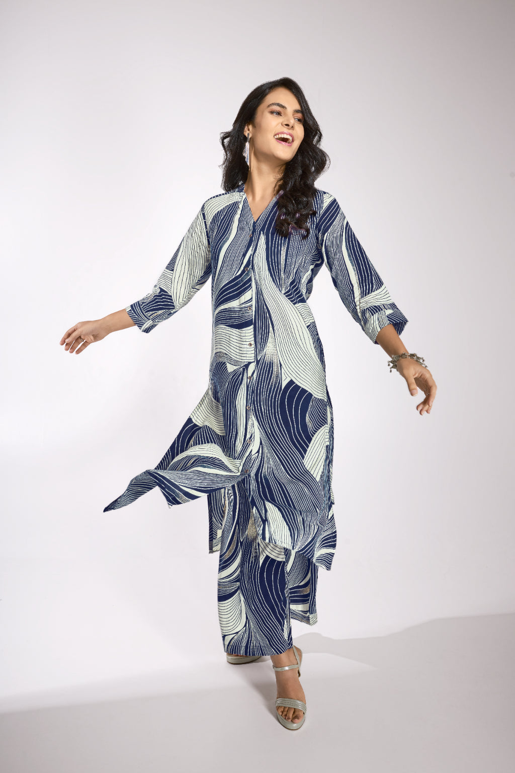 Feather Print Coard Set